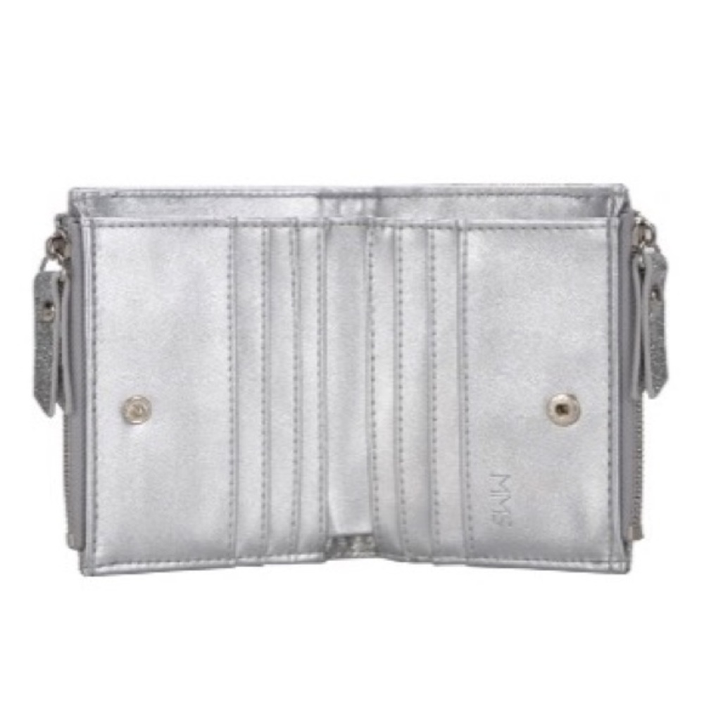 Patent Glitter Bi Fold Wallet - Picture 5 of 6